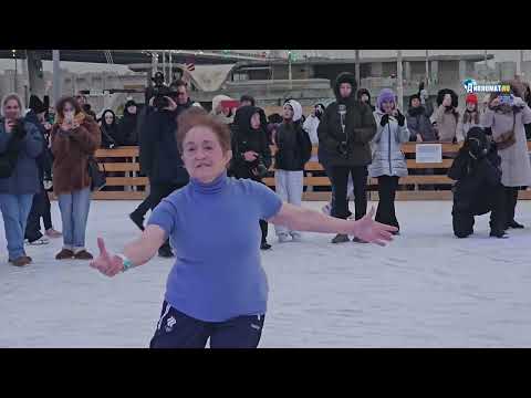 Видео: Тамара Москвина выступила с показательным номером под песню «Город над вольной Невой»