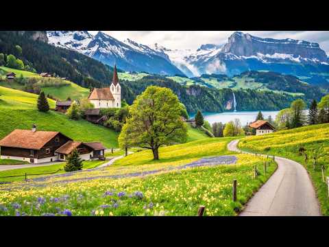 Видео: Самые красивые горные деревушки Швейцарии