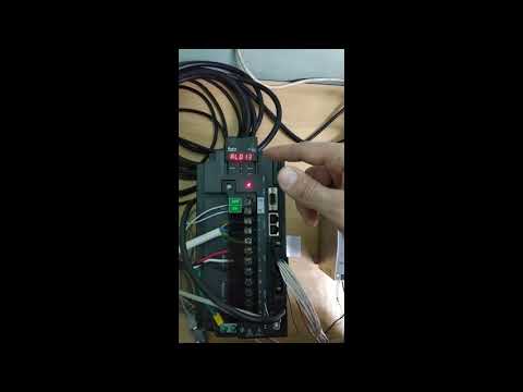 Видео: Настройка сервопривода (серводрайвера) Delta практическая часть для режима позиционирования.