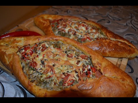 Видео: ПИЦЦА ЛОДОЧКА по-особенному.Вкусно и Сочно!