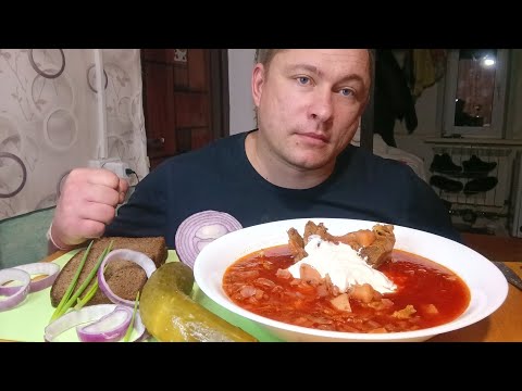 Видео: мукбанг/вкусняшки/красный суп/обжорыч/mukbang/devoured/