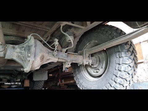 Видео: УАЗ Буханка с заклинившими тормозами по двум причинам.