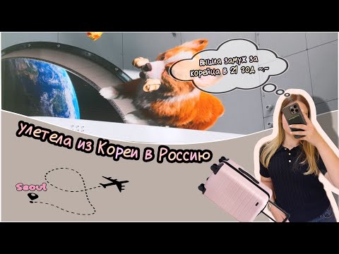 Видео: VLOG улетела из Кореи / О СЕБЕ / Как я познакомилась в мужем корейцем