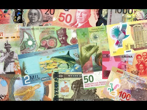 Видео: Самые красивые современные банкноты мира
