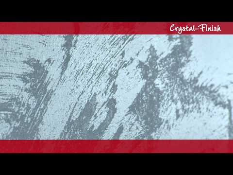 Видео: Crystal Finish Кристалл-Финиш Декоративная 3D краска