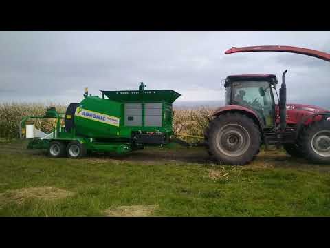 Видео: Заготовка кукурузного силоса с финским пресс-обмотчиком Agronic Multibaler 820