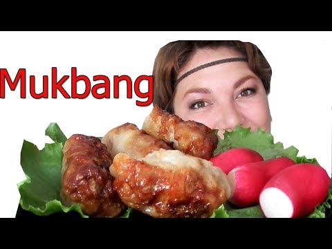 Видео: Mukbang \ Мои любимые голубцы! \ Приятного аппетита \ С началом учебного года!