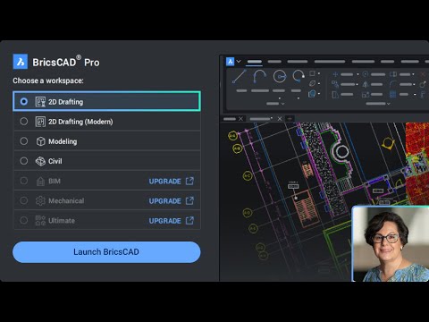 Видео: Что нового в версии V26 для BricsCAD Lite и Pro для 2D-черчения? Семинар по V26