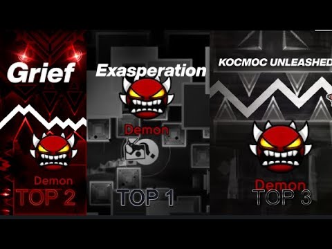 Видео: ТОП 10 ГЛОБАЛЬНЫЙ ЛИСТ! В Geometry dash + БУДУЩИЙ ТОП!
