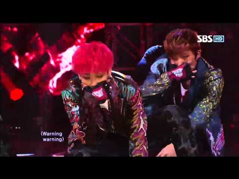 Видео: B.A.P [POWER] @SBS Inkigayo Популярная песня 20120513