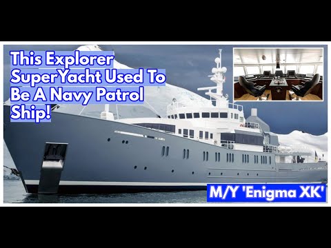 Видео: Если вы любите экспедиционные суперяхты, то вам ПОНРАВИТСЯ это переоборудованное патрульное судно!