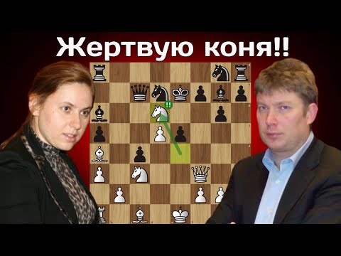 Видео: Юдит Полгар ГРОМИТ Алексея Широва в 21 ход!  Donner Memorial 1995. Шахматы