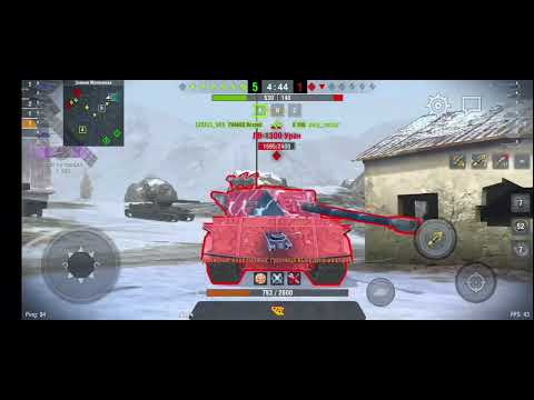 Видео: Рандомные бои Tanks blitz