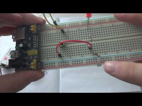 Видео: Ничего нового  демонстрация подтягивающих резисторов