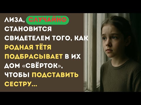 Видео: Девочка Лиза у двери услышала, как тётя шепчет “Вызывай полицию...” мама была на работе
