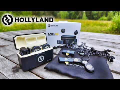 Видео: Hollyland Lark M2 Обзор | Компактная беспроводная микрофонная система для профессионалов 🎤