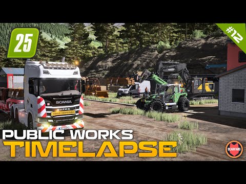 Видео: 🚧 Транспортировка деревянных досок на строительную площадку ⭐ FS25 Raven Valley Roleplay Обществе...