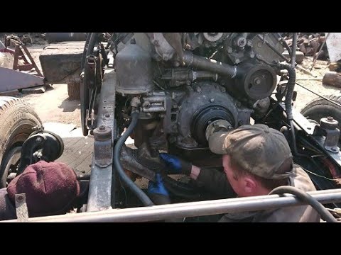 Видео: Меняем на моем прокладку гидромуфты, подушки двигателя , варю трещину и грунтую передок!