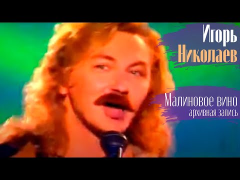 Видео: Игорь Николаев - Малиновое вино | Архивное выступление