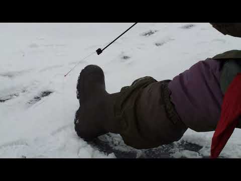 Видео: Простые проводки безнасадочных мормышек - "болтиков".