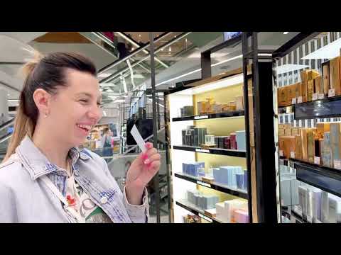 Видео: Shopping Vlog ,прогулка по магазину пробуем ароматы #lancome #pacorabanne #chanel