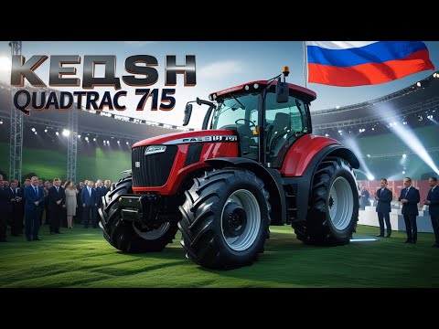 Видео: 🚜 «Кейс IH Quadtrac 715 — Самый Мощный Трактор в Мире!»