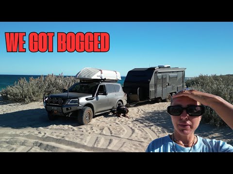 Видео: Мы застряли в Лагуне! | Грандиозное путешествие по Коралловому заливу и 14-мильному побережью