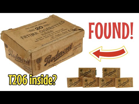 Видео: «СВЯТОЙ ГРААЛЬ» нераскрытых бейсбольных карточек, найденных в Вирджинии!