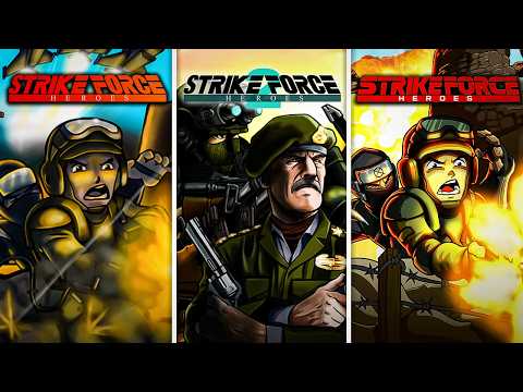 Видео: Я прошёл ВСЕ ЧАСТИ Strike Force Heroes, это ФЛЕШ ИГРЫ детства (История про Фурри Художника)