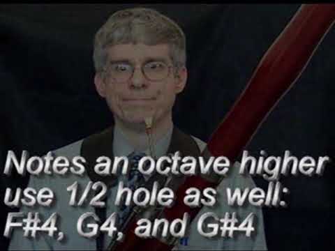 Видео: Позиции и техника пальцев при игре на фаготе. (Finger Technique)