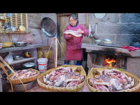 Видео: Вяленые свиные ребрышки для настоящего китайского праздника