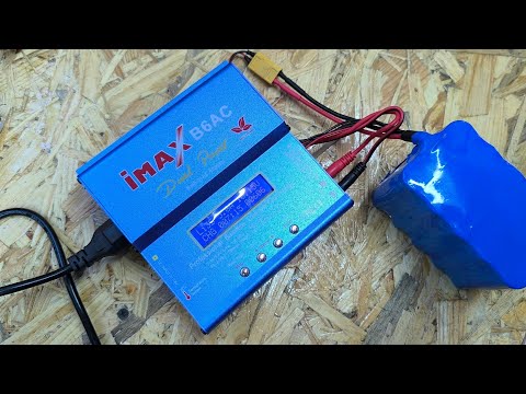 Видео: Как заряжать аккумулятор для кораблика Liion 3s зарядным устройством Imax b6