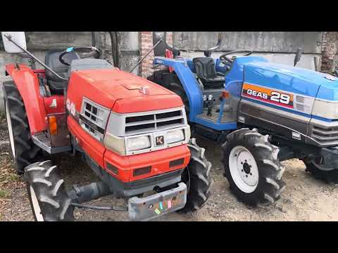 Видео: Розвантажили контейнер🔥 БУ японських міні тракторів 🚜🇯🇵 у VRM-Техніка І-Ф