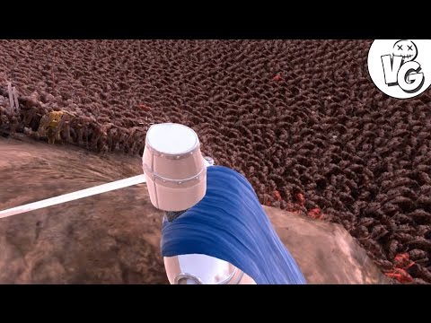 Видео: Битва 10 000 Орков Против 5000 Рыцарей У Хельмовой Пади! - Ultimate Epic Battle Simulator Gameplay-1