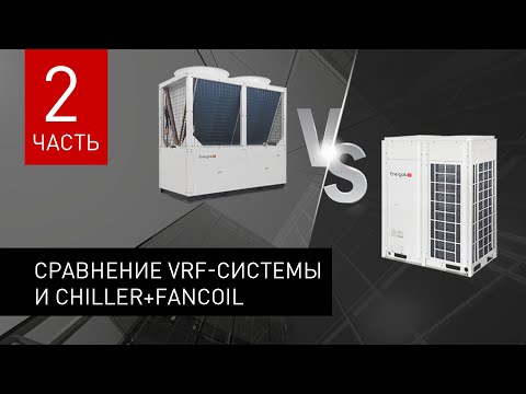 Видео: Вебинар: Сравнение VRF-системы и Chiller+fancoil. Часть 2