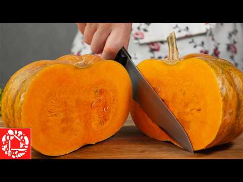 Видео: Не выбрасывайте тыкву! Сделайте ЭТО — невероятно вкусно! 😋