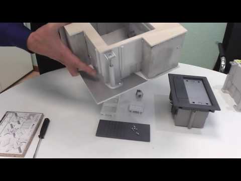 Видео: Монтаж люков в пол Simon SF110/SF170