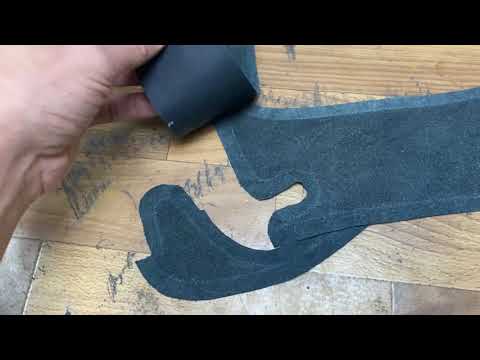 Видео: Перетяжка кожуха рулевой колонки. Процесс