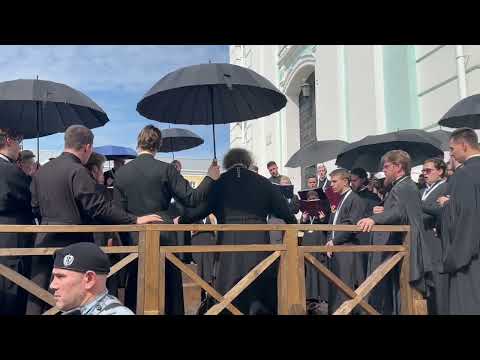 Видео: Торжество у преподобного Сергия Радонежского. Прот. Василий Иванов.