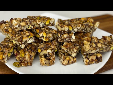 Видео: Здоровый батончик ENERGY. Никакого белого сахара. Я больше не покупаю ореховые конфеты