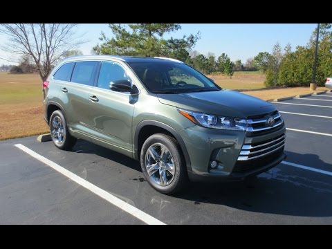 Видео: Toyota Highlander Limited Platinum 2017 года: полный тур и запуск в Massey Toyota