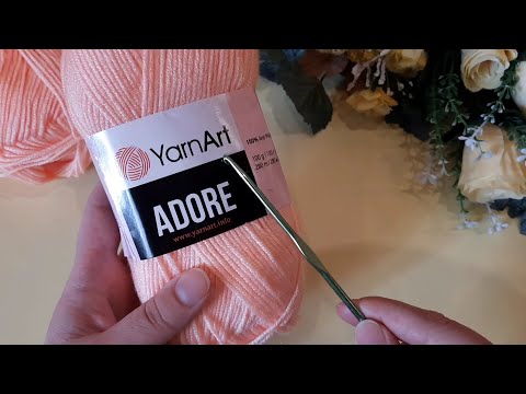 Видео: 🔥ПРОСТЕЙШИЙ узор в 2 ряда КРЮЧКОМ.💞 (N 237).