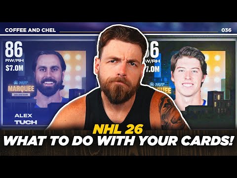 Видео: ЧТО ДЕЛАТЬ С ВАШЕЙ КОЛЛЕКЦИЕЙ! | NHL 26 COFFEE AND CHEL EP 36