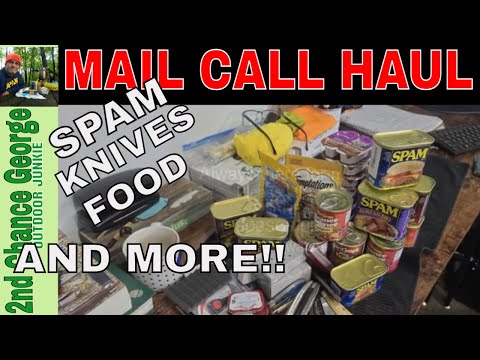 Видео: Почтовый вызов — полный комплект: ножи, Zippo, еда и многое другое #mailcall