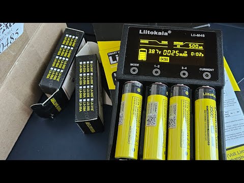 Видео: Заказал аккумуляторы 18650 LIITOKALA 3400,3500mAh. И зарядное Lii-M4S с Wildberries. ТЕСТ ЁМКОСТИ.