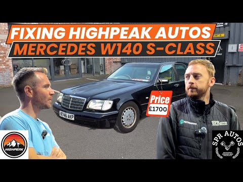 Видео: Я исправил каждую проблему на @HighPeakAutos ДЕШЕВО за 1700 фунтов стерлингов на Mercedes W140 S-...
