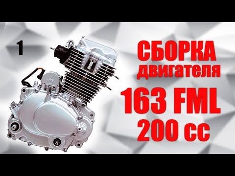 Видео: СБОРКА ДВИГАТЕЛЯ 163 FML ( Viper F5 ) | 200 сс |  163fm l 164fml | 165fml | 156FMI | 162FMJ