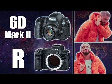 Видео: "Переобзор" CANON EOS R: что улучшили прошивками, новый опыт и прощальное сравнение с 6D Mark II.