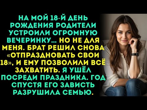 Видео: На мой 18-й день рождения родители устроили грандиозную вечеринку… но не для меня.