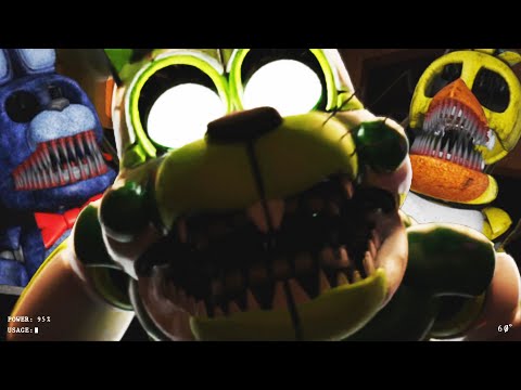 Видео: АД ДЛЯ АНИМАТРОНИКОВ 2 ФНАФА В 1 ВИДЕО